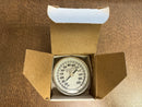 Brand new Trend Model 20 Bimetal Thermometer, showing the dial and 4-inch stem, in its original packaging.