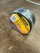 Roll of new 3M Scotch Black 77 Arc Proofing Tape, 1-1/2 inch, with side view.