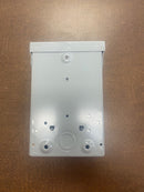 Back view of the new Siemens W0204ML1060 60A electrical load center.