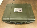 Durable hard carrying case for the Fiber Optic Repair Tool Kit, shown closed and ready for transport or storage.