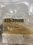 Close-up view of the factory packaging info sticker for the umbilical cable assembly.