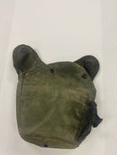 Used US Military canvas canteen cover in "like new" condition, main front view