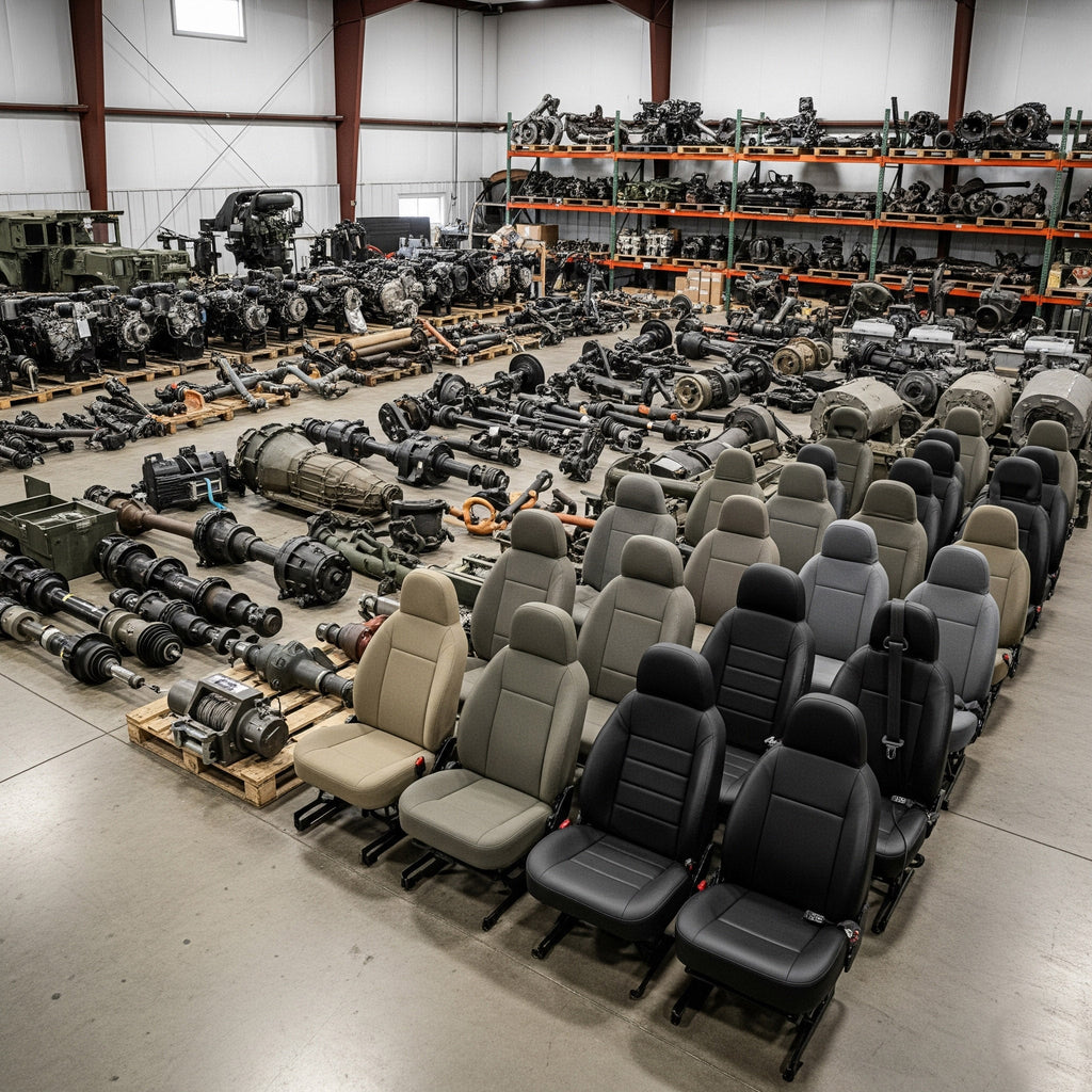 Vehicle & Humvee Parts | Military & Automotive Surplus | Boyer Surplus