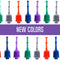 Bellows Accordion Toilet Plunger (Purple)
