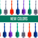 Bellows Accordion Toilet Plunger (Green)
